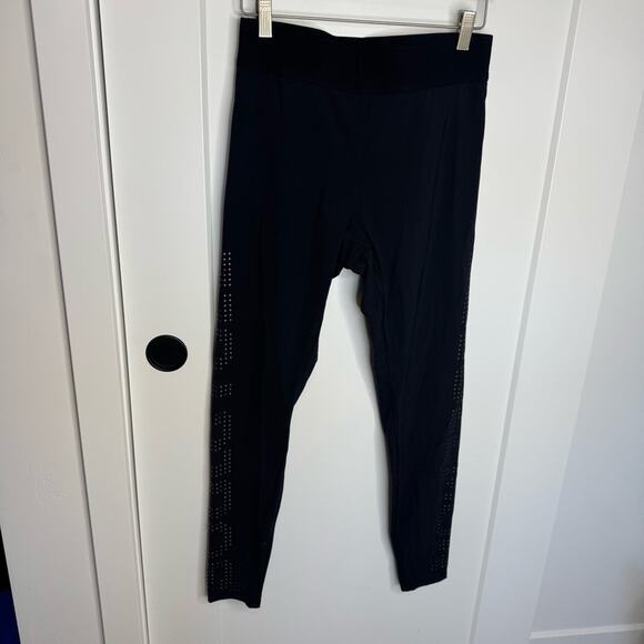 Lululemon X SoulCycle Ride & Reflect Tight 28" Black Full On Luxtreme Size 10 - Picture 2 of 8